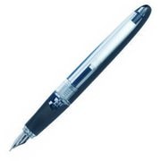 エアー 20016 ブラック 万年筆 F(細字) 両用式 20016