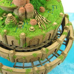 ジブリ - みにちゅあーとキット【ラピュタ城】(MK07-33)天空の城ラピュタ 楽天市場】みにちゅあーとキット【ラピュタ城】天空の城ラピュタ