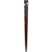 箸 金紋 満月うさぎ 23cm