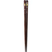 箸 金紋 満月うさぎ 21cm