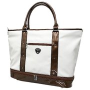 WE-BB1704 ワールドイーグルボストンバッグ White×Camel