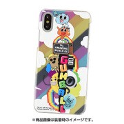 OG-01B [iPhone X対応ハードケース おかしなガムボール レインボー]