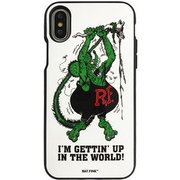 RF-18WH [iPhone X FULL DISPLAY MODEL対応 IIIIfi+(R)(イーフィット) RAT FINK ホワイト]