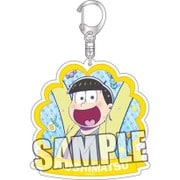 おそ松さん アクリルキーホルダー 雨の日Ver. 十四松 [約縦80×横80×厚さ3mm以内]