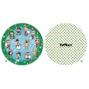 ハイキュー！！クリスマス 丸型クッション [縦430×横430×厚さ120mm　]