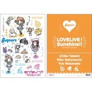 ラブライブ！サンシャイン！！ クリアファイル 2年生 [A4サイズ]