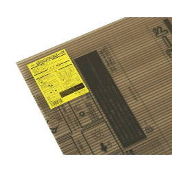 ポリカ中空ボード ブラウンスモーク 4x900x900mm 2枚入 KTP990W-2-2