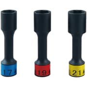 12.7SQ インパクト用ホイールナットソケットセット ロング薄肉タイプ TBP4903