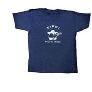 カービィ 半袖Tシャツ 早撃ちカービィ ネイビー M [キャラクターグッズ]