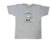 カービィ 半袖Tシャツ 早撃ちカービィ ヘザーグレー XS [キャラクターグッズ]