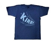 カービィ 半袖Tシャツ すいこみ ネイビー L [キャラクターグッズ]