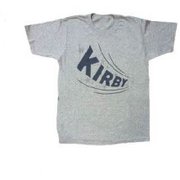 カービィ 半袖Tシャツ すいこみ ヘザーグレー XS [キャラクターグッズ]