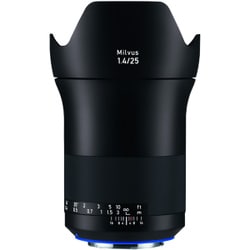 Milvus 1.4/25 ZE [ミルバス 25mm/F1.4 ZE キヤノンEFマウント ブラック]