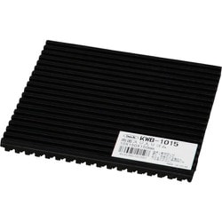 ゴム板 両面スジ入り 10x150x150mm KWB-1015