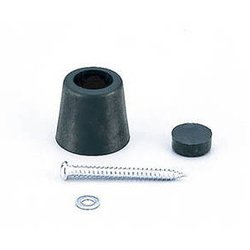 PGD-20-1 [ゴムクッション戸当リ 20×23mm 黒 4個]