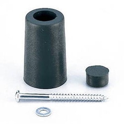 PGD-40-1 [ゴムクッション戸当リ 40×25mm 黒 2個]