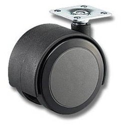 PU双輪キャスター 60mm KWU-63