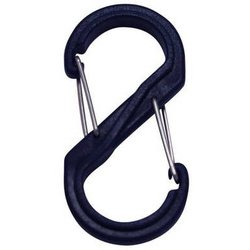 S型カラビナ 小 ネイビー KRSA61-5