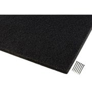 KQFT309-10 [吸音カラー硬質フェルトボード 300x300mm ブラック]