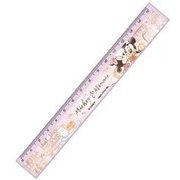 ミッキー&ミニー スリム15cm定規 カフェ 48291
