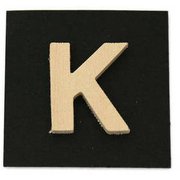PSB25-K [シナベニヤ製 抜き文字 25mm K]