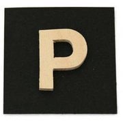 PSB25-P [シナベニヤ製 抜き文字 25mm P]