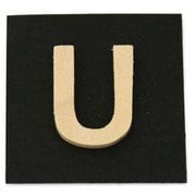 PSB25-U [シナベニヤ製 抜き文字 25mm U]