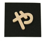 PSB25-ヤ [シナベニヤ製 抜き文字 25mm や]