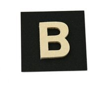 PSB25-B [シナベニヤ製 抜き文字 25mm B]