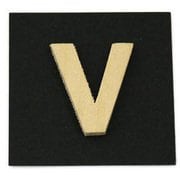 PSB25-V [シナベニヤ製 抜き文字 25mm V]