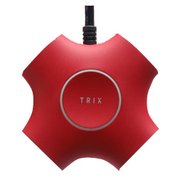 電源タップ USBポート搭載 TRIX red