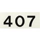 CL176-407 [キャリエーター 黒 文字サイズ20x45～57mm 407]