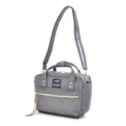 AT-C1223　GY [スクエアミニボストン2WAYショルダーバッグ グレー]
