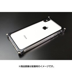 GI-422B [ソリッドバンパー for iPhone XS/X ブラック]