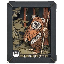 ヨドバシ Com エンスカイ Ensky Pt 109 Paper Theater スター ウォーズ Endor 通販 全品無料配達