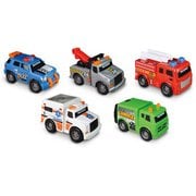 Road Rippers はたらく車セット(5個入り) シティサービス