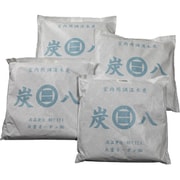 炭八 室内用 調湿 消臭 木炭 12L 4袋入 45×45×7cm 日本製