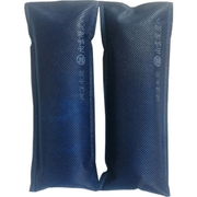 炭八 調湿 消臭 木炭 ミニ 0.2L 2個入 ネイビー 8×21×3cm 日本製