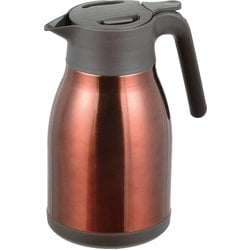 開閉楽々 ステンレステーブルポット 1.5L(ブラウン) HB-3475