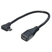 USBmicro L型ケーブル延長20cm 左L USBMC-CA20LLF