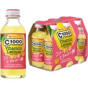 C1000 ビタミンレモン コラーゲン&ヒアルロン酸 140mL瓶 6本 [清涼飲料水]