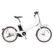 軽量電動アシスト自転車 Jコンセプト 20型 12.0Ah 内装3段変速 前かご用フロントキャリア付き クリスタルホワイト 限定モデル BE-JELJ03F