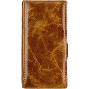 CBR-SYG8341MS4EATBST [BONRONI Premium Leather Case for Xperia XZ1 Book w/stand 茶]