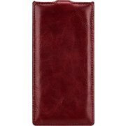 CBR-SYG8341AAEARR [BONRONI Premium Leather Case for Xperia XZ1 Flip 赤]