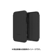 IC8OXDBLK [iPhone X用 耐衝撃手帳型ケース OXFORD Black]