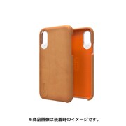 IC8KBGBWN [iPhone X用 耐衝撃本革ハードケース KNIGHTSBRIDGE Gold]