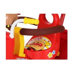 エムアンドエムおでかけ三輪車それいけ！アンパンマンごうピースIIレッド0216 エムアンドエム おでかけ三輪車 それいけ！アンパンマンごう