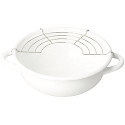 ブランキッチン ホーロー天ぷら鍋 20cm HB-3677