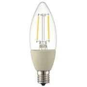 LED電球 フィラメント シャンデリア形 E17 25W相当 電球色 LDC2L-E17 C6