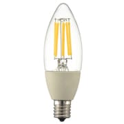 LED電球 フィラメント シャンデリア形 E17 60W相当 電球色 LDC6L-E17 C6